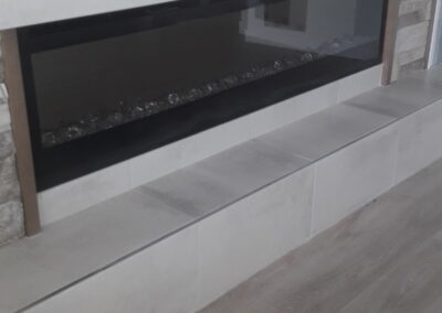 Picture of fireplace tile