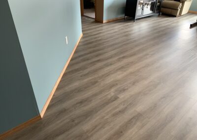 Image of completed flooring